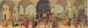 Filippino Lippi, Thtee Scenes from the Story of Virginia (mk05)